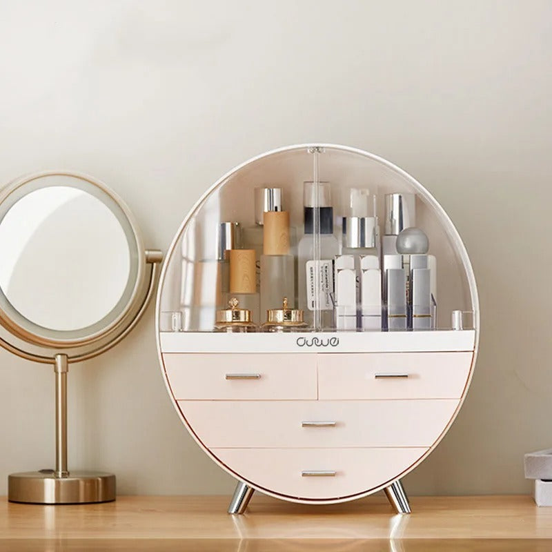 Beauty Counter Essentials – Transparent Cosmetic Storage Box