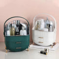 Desktop Dustproof Cosmetic Organizer – Large Capacity Waterproof Storage Box