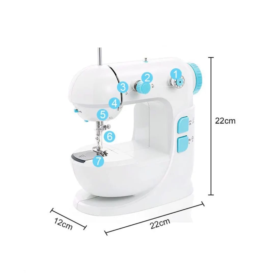 Mini Electric Sewing Machine – Portable Multifunctional DIY Sewing Machine for Home & Thick Fabric Stitching