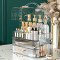 Transparent Makeup Organizer with Drawers – Cosmetic & Jewelry Storage Case