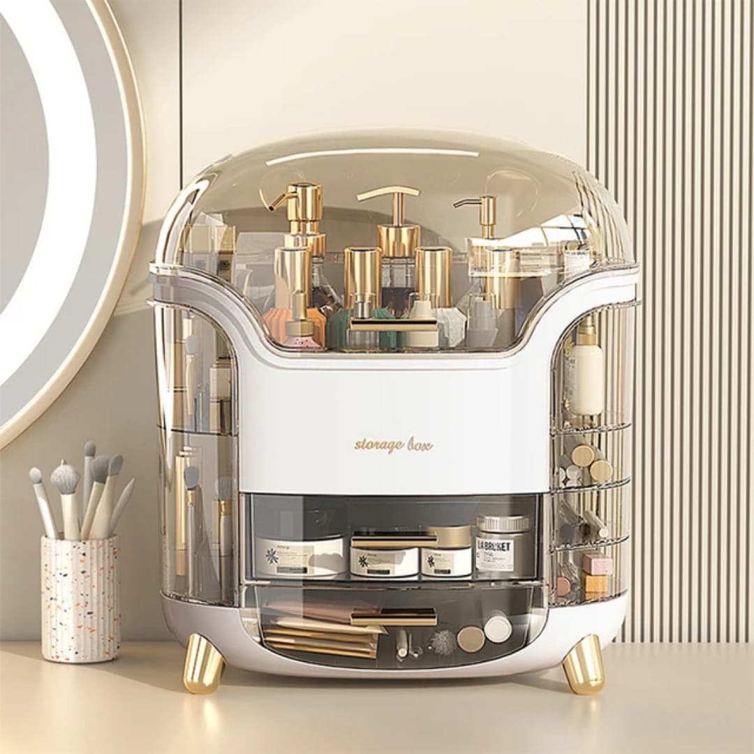 Luxury Desktop Cosmetics Storage Box