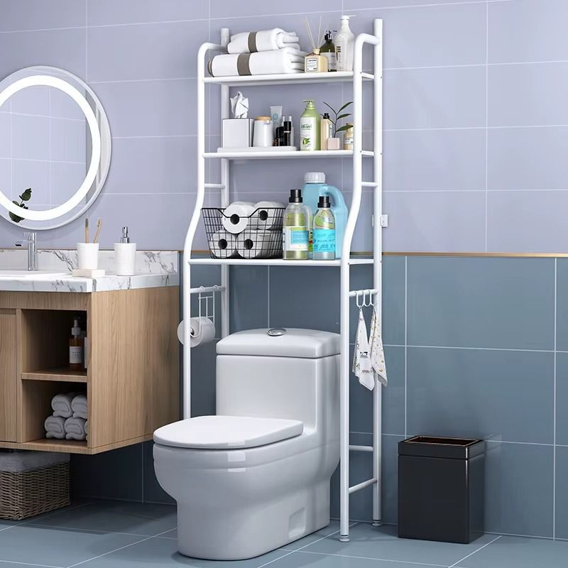 Bathroom Toilet Storage Rack – Floor Standing Punch-Free Organizer