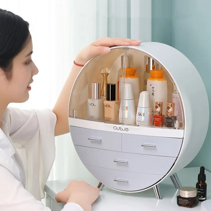 Beauty Counter Essentials – Transparent Cosmetic Storage Box