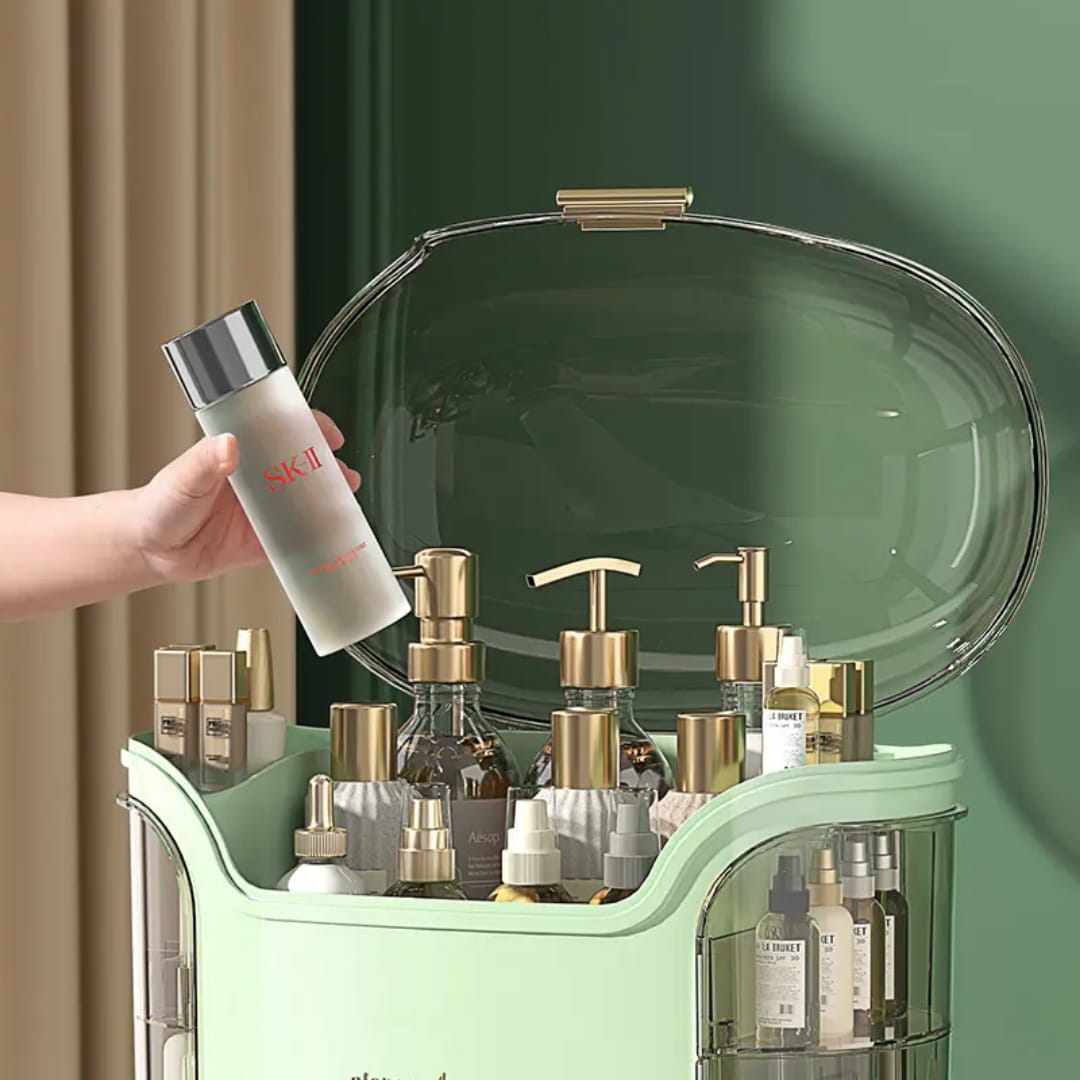 Luxury Desktop Cosmetics Storage Box