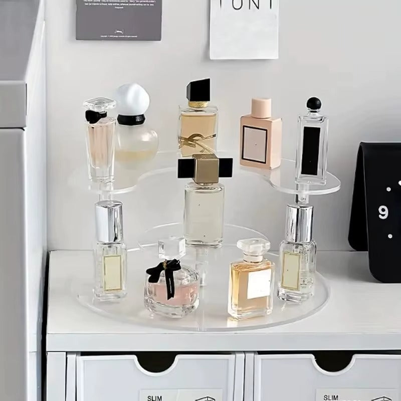 Acrylic Storage Display Shelf Rack – Ladder Showcase Display Stand