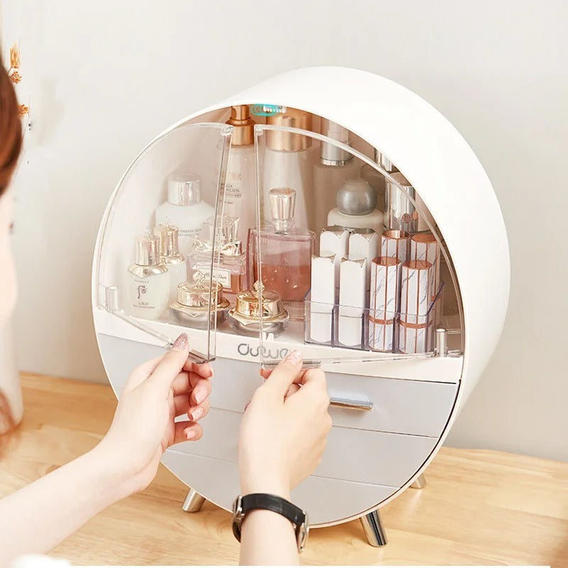 Beauty Counter Essentials – Transparent Cosmetic Storage Box