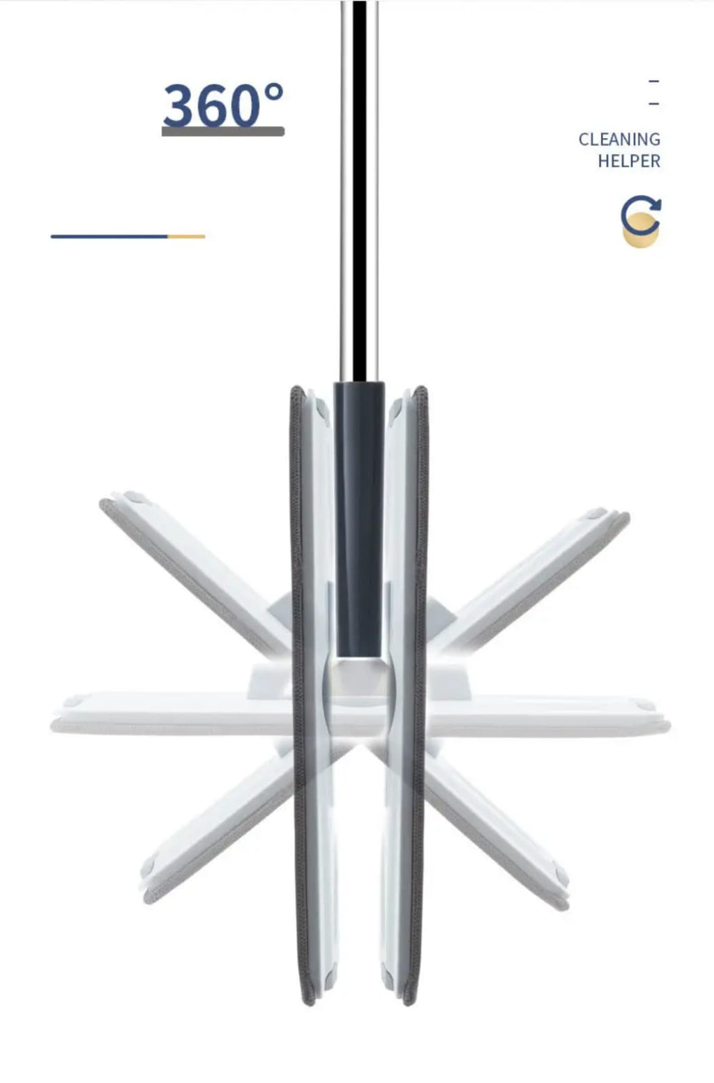 360° Flat Floor Mop with Bucket – Effortless Cleaning for Your Home