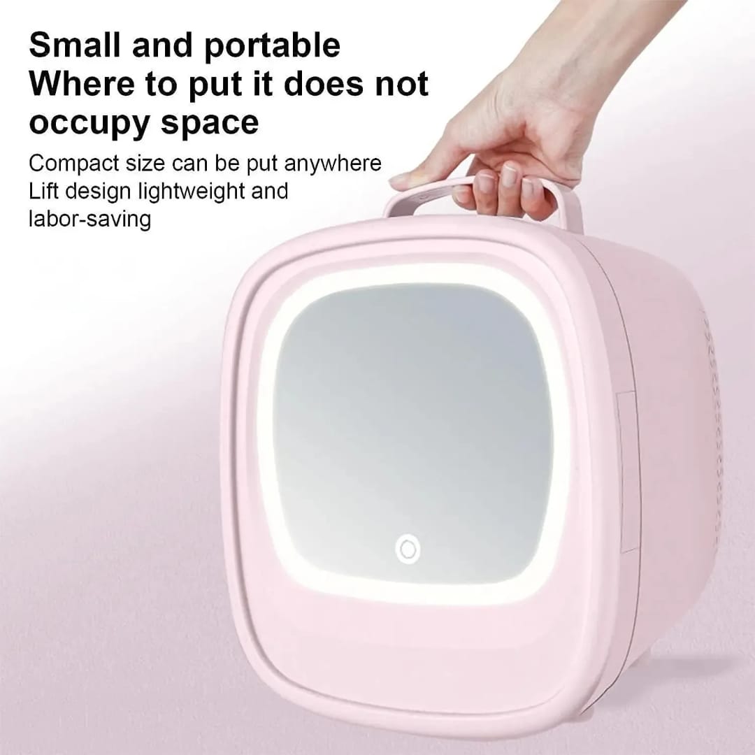 6L Portable Car Refrigerator – LED Mini Fridge