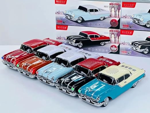 WS-598 Classic Car Bluetooth Speaker
