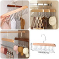8 Hooks Wooden Hanger – Multi-Purpose Organizer