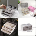 Acrylic Velvet Jewelry Box – Premium Storage (Box Packing)