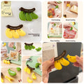 Banana Fridge Magnetic Sealing Clip – Freshness Keeper (Random Colours)