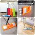 Microfiber Flat Mop – Easy Cleaning Solution (Random Colour)