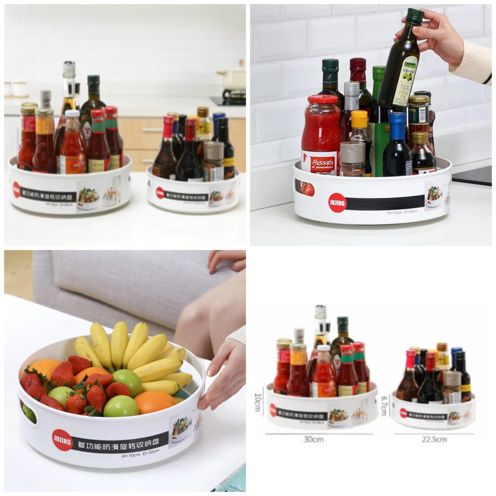 Rotating Storage Tray (Small) – Premium Quality