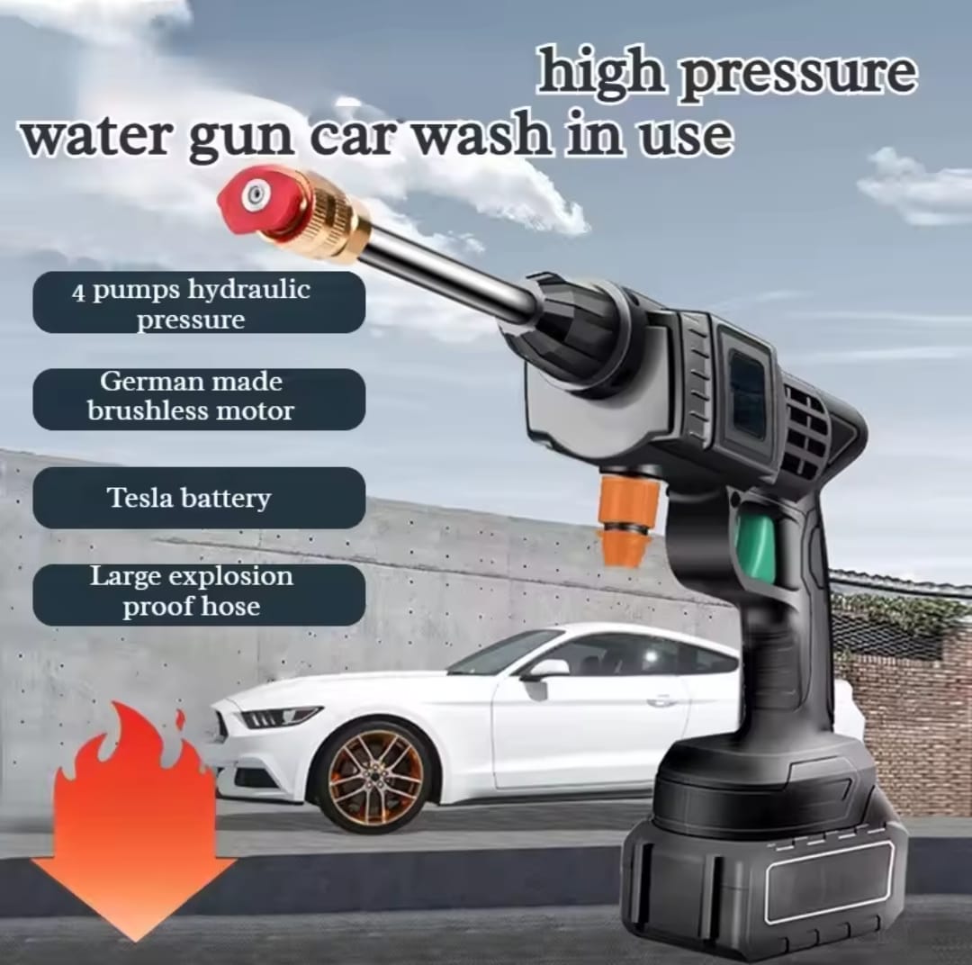 High Pressure Portable Car Wash Gun