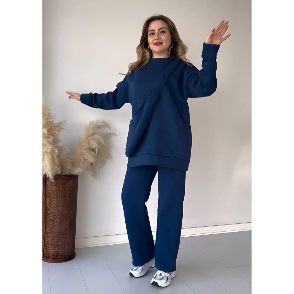 TEEDOT 3-Piece Fleece Set – Hoodie, Trouser &amp; Bag