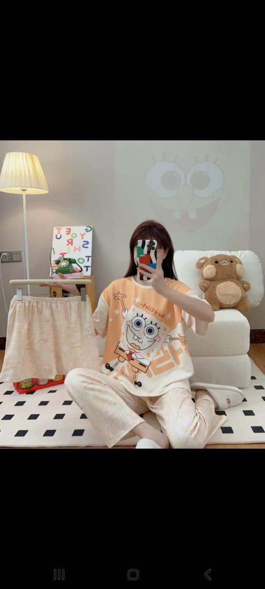 TEEDOT 3-Piece Nightwear Collection (Imported)