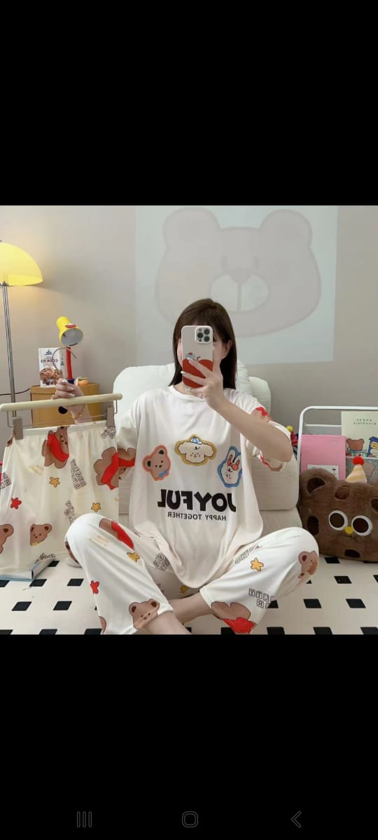 TEEDOT 3-Piece Nightwear Collection (Imported)