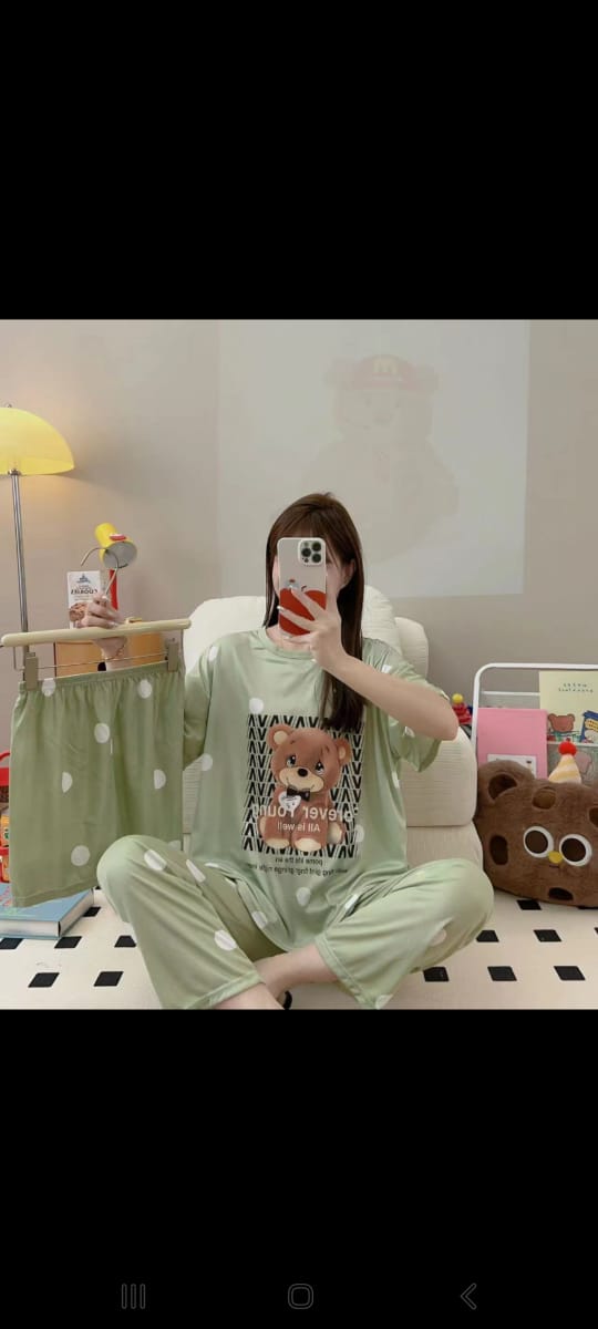 TEEDOT 3-Piece Nightwear Collection (Imported)