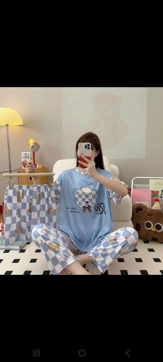 TEEDOT 3-Piece Nightwear Collection (Imported)