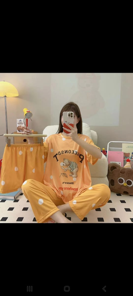 TEEDOT 3-Piece Nightwear Collection (Imported)