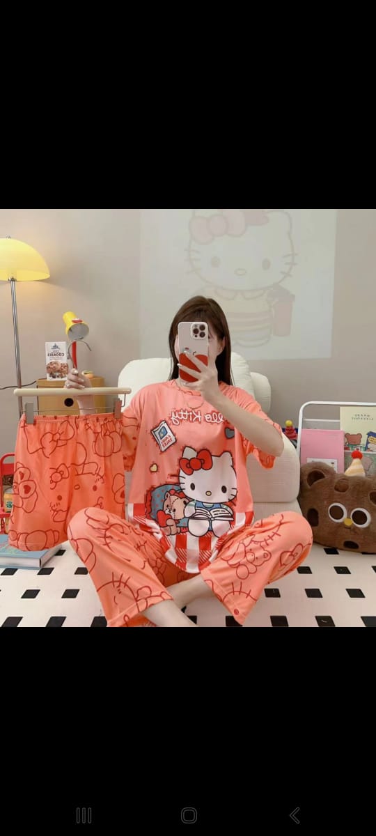 TEEDOT 3-Piece Nightwear Collection (Imported)