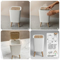 Wooden Dustbin – Square Shape Premium Quality